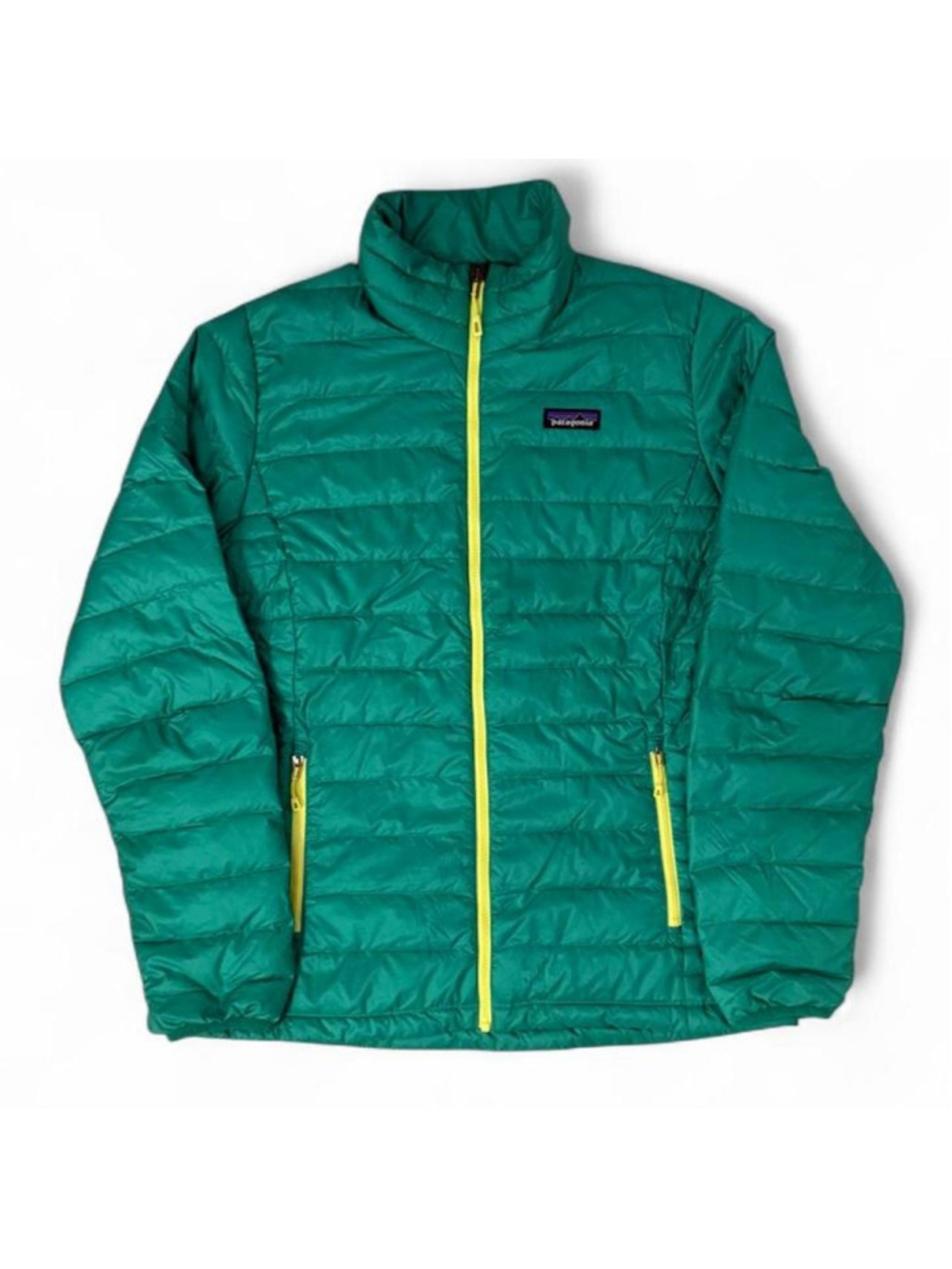 Patagonia 84693 Women's Emerald Green Down Puffer Sweater Jacket - L